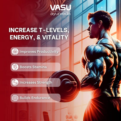 Vasu 6-in-1 Shilajit Gummies - Himalayan Gold, Vitamin D3 & B12, Sugar Free (60 Count)
