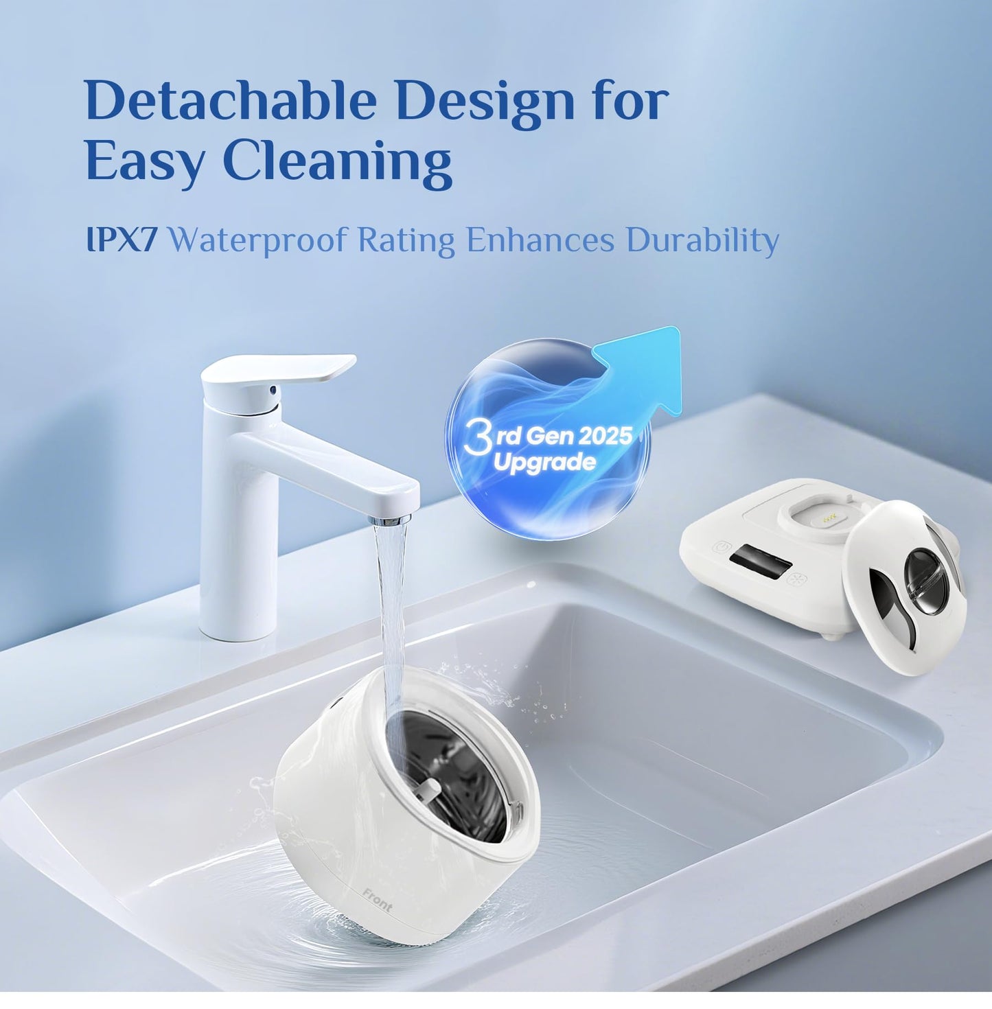 Vcyems Retainer Cleaner Machine | Ultrasonic Jewelry & Invisalign Cleaner 2025