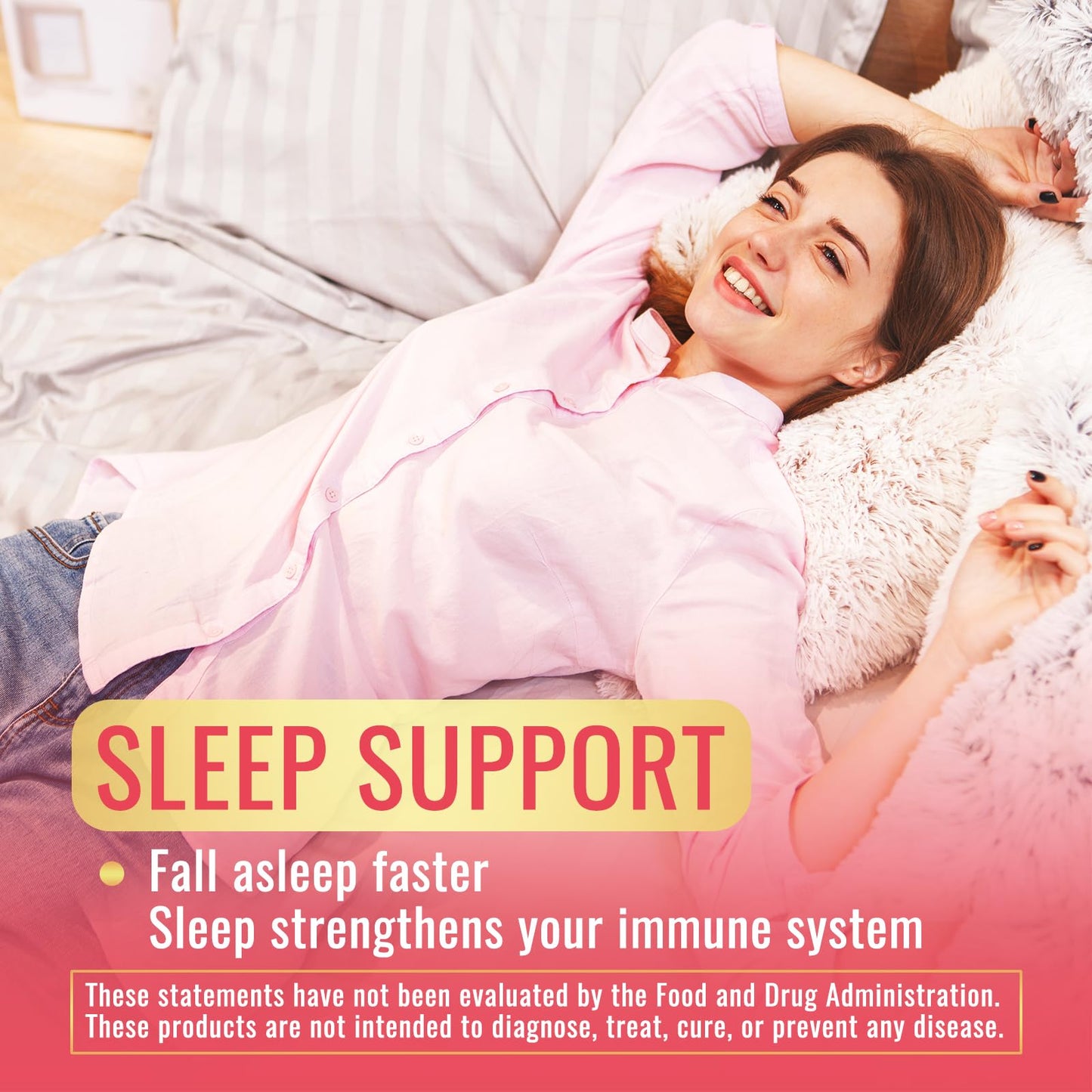 Magnesium Complex Gummies for Kids & Adults – Calm, Sleep & Mood Support, 60 Gummies