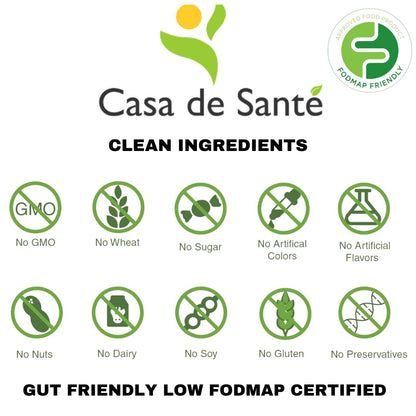 FODMAP Digestive Enzymes with Probiotics, Prebiotics & Postbiotics | Low FODMAP Certified for IBS & SIBO | Gut Health