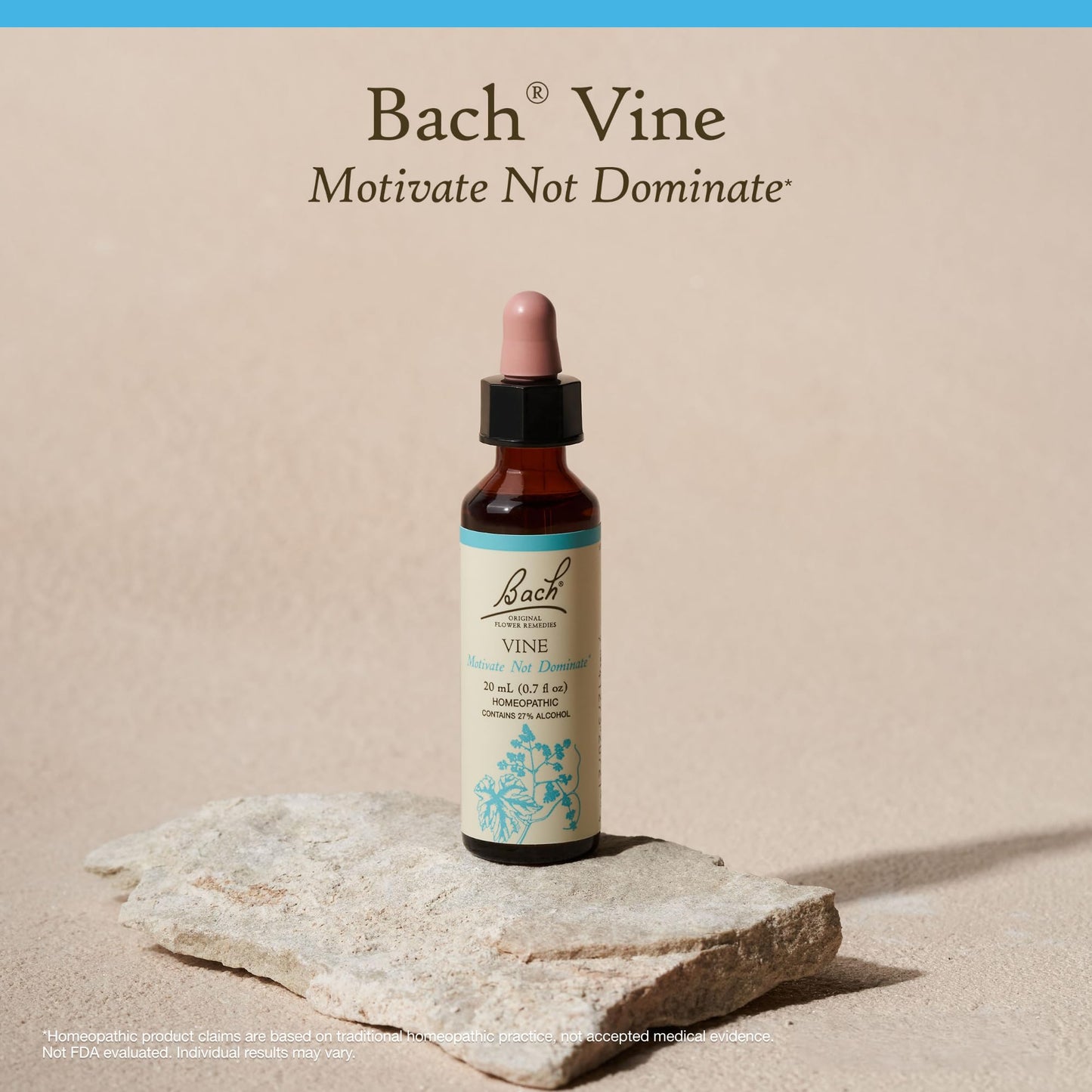 Bach Vine Flower Remedy - Motivate Not Dominate (20mL)