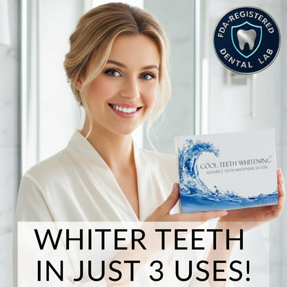 Teeth Whitening Kit – 4 Syringes (3ml) 44% Carbamide Peroxide | Vegan & Gluten-Free