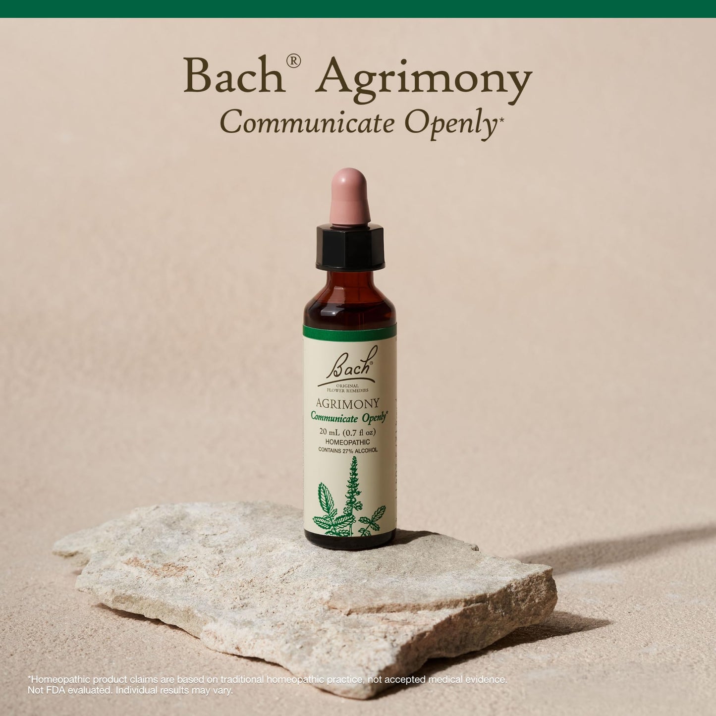 Bach Agrimony 20ml Dropper Pack 2 - Communicate Openly