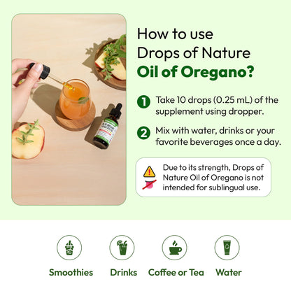 Oil of Oregano with Black Seed Oil – 90% Carvacrol, Black Currant Seed Oil (30mL) – Immune & Digestive Support
