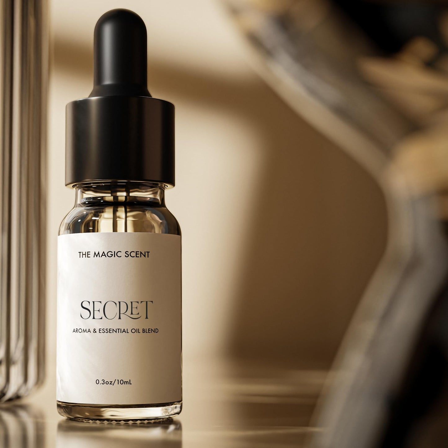The Magic Scent Secret Diffuser Oil – Rose & Jasmine for Diffusers (0.3 fl oz / 10 mL)