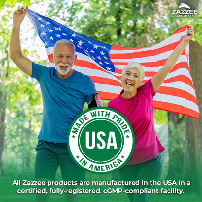 Zazzee Alpha GPC Choline 700 mg - 75 Vegan Capsules | Pharmaceutical Grade