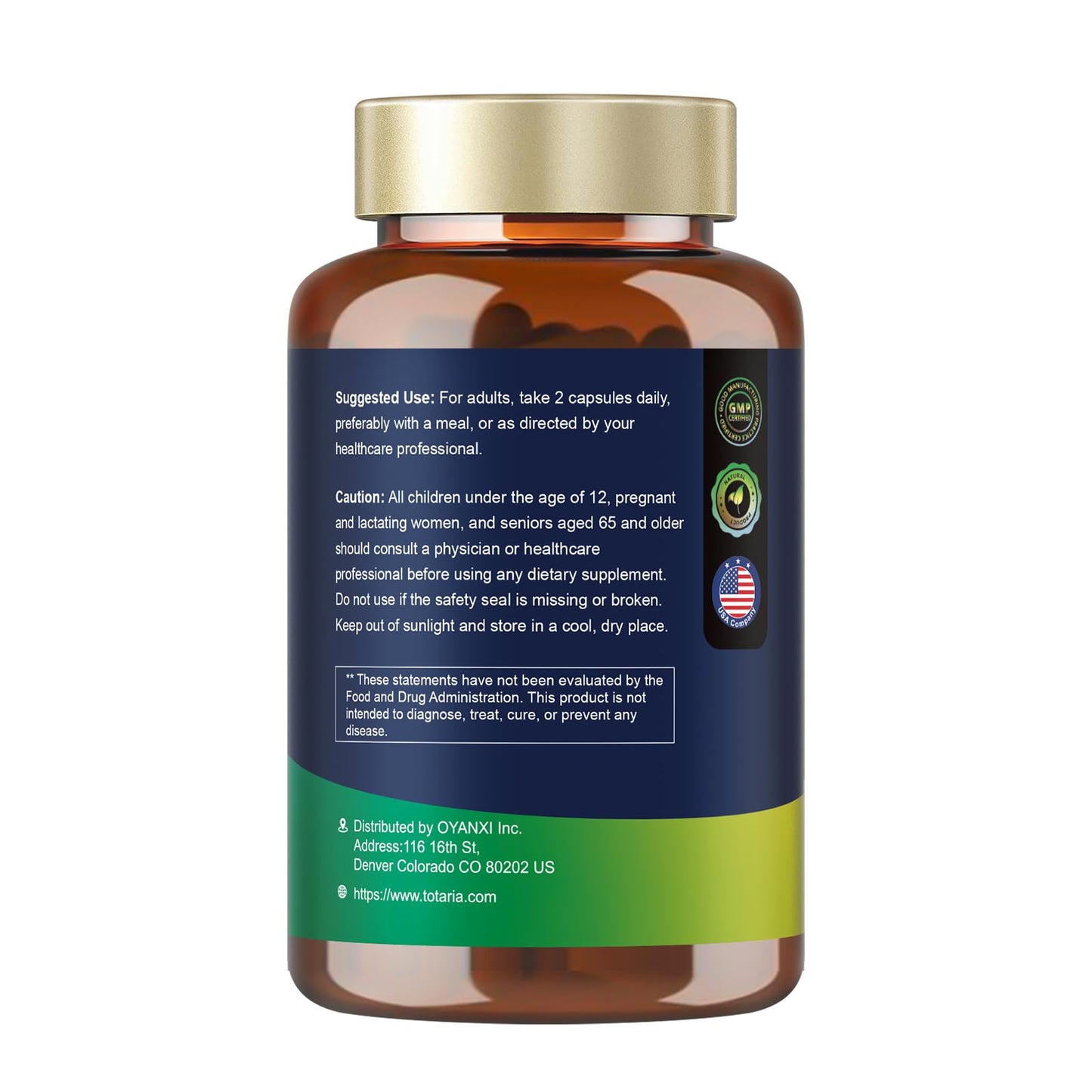 2 Pack Citrus Bergamot 10,000mg for Heart Health – Vegan, Non-GMO
