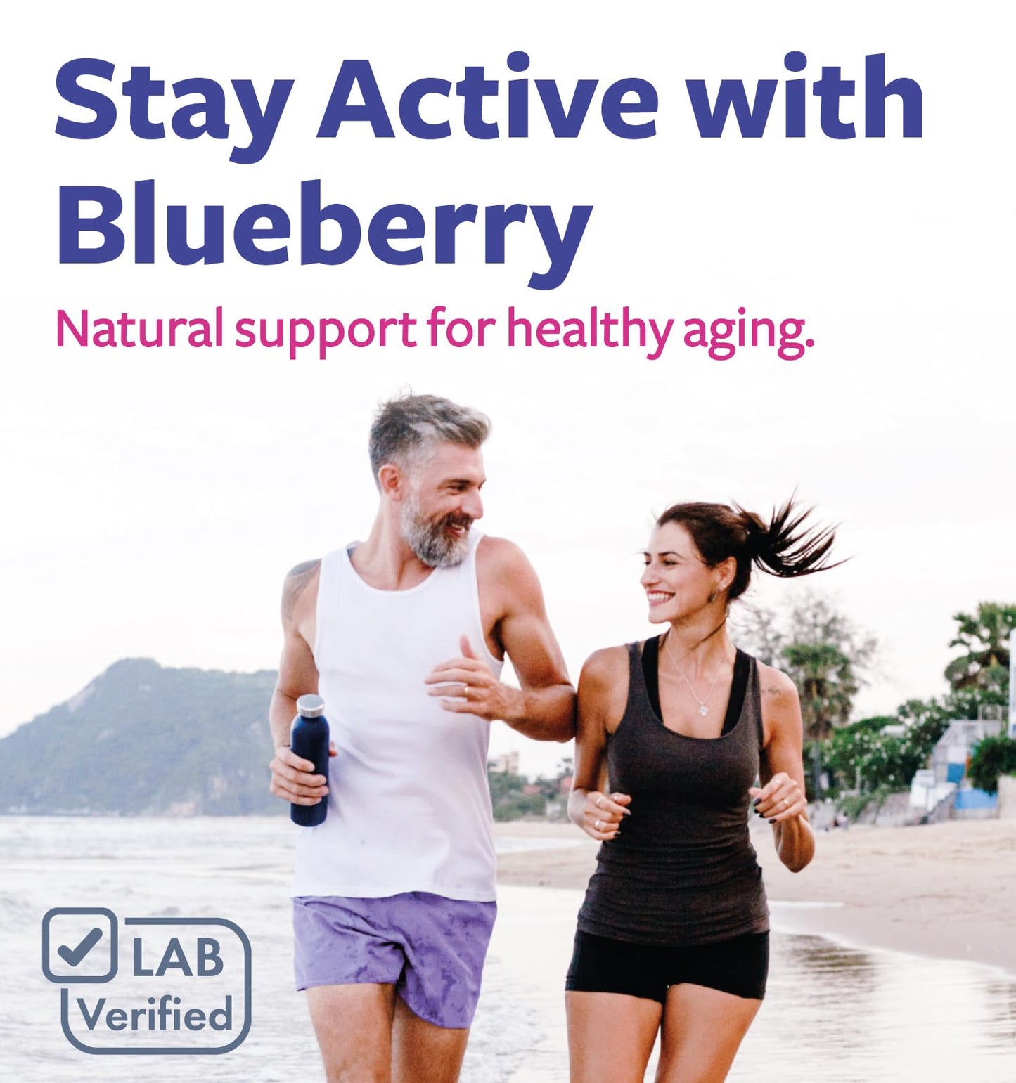 Certified Organic Blueberry Extract Capsules - 10:1 Potency, 2 Month Supply | Vegan, Non-GMO