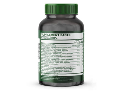 Sea Moss All-in-One Capsules with Black Seed, Turmeric & Ashwagandha