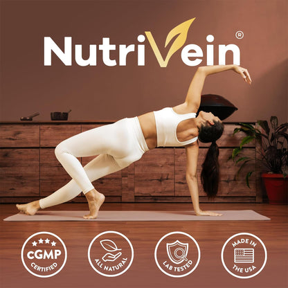 Nutrivein Premium Mushroom Supplement 2600 mg - 120 Capsules - 11-Mushroom Complex (Lion's Mane, Cordyceps, Reishi)