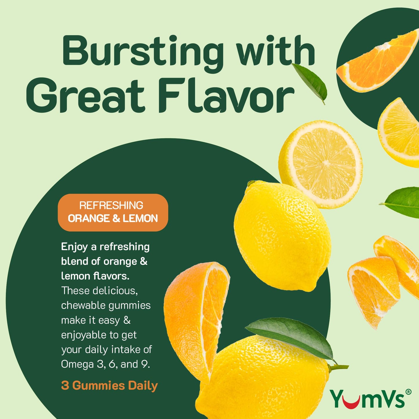 Vegan Omega 3 Gummies with Algae Oil – Plant-Based DHA, Non-GMO – 90 Gummies