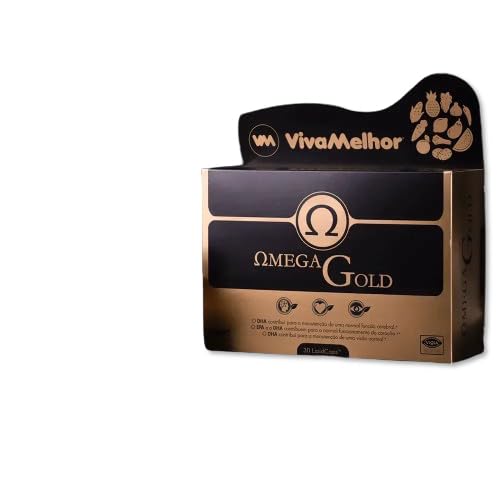 Vegan Omega Gold: Plant-Based Omega 3, 6 & 9, 30 Capsules