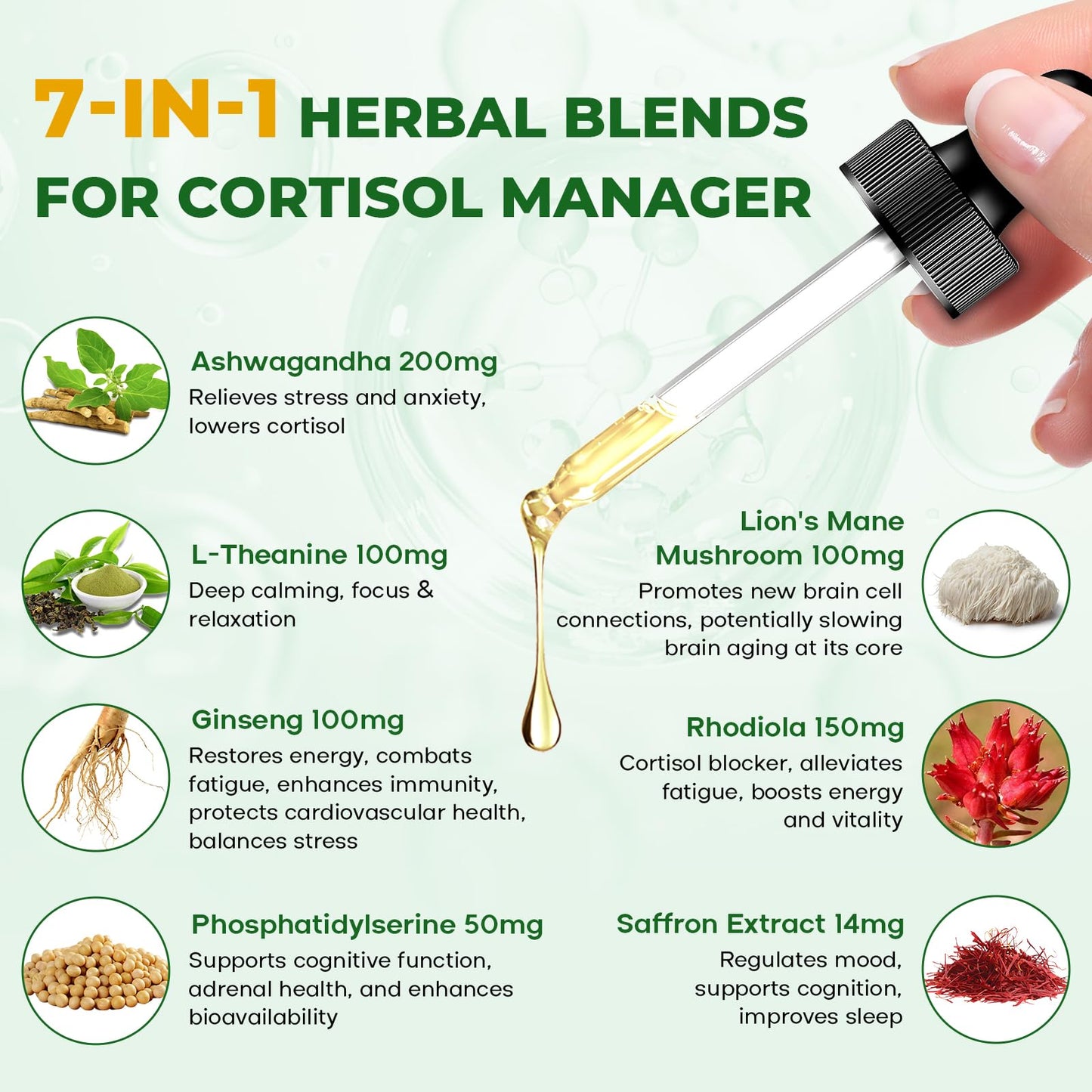 VEGETUSMAX Cortisol Drops – Sleep Support & Stress Relief for Women