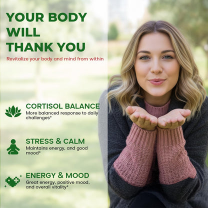 VEGETUSMAX Cortisol Gummies – Low Cortisol Support for Women, Sleep & Stress Relief, Vegan