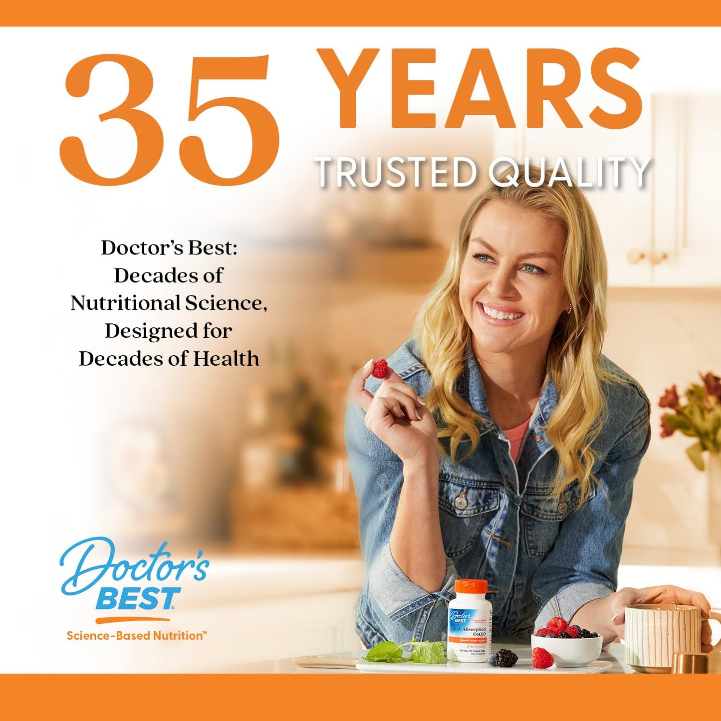 Doctor's Best High Absorption CoQ10 + PQQ – BioPerine, 60 Veggie Caps – Vegan & Non-GMO