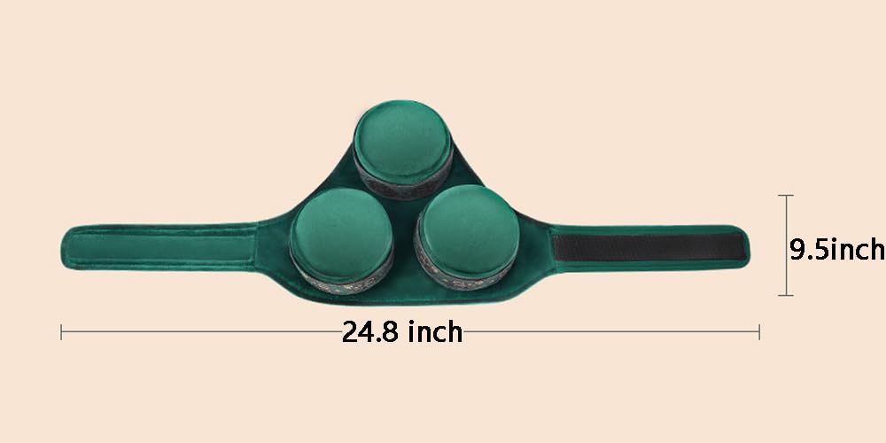 Velorique Smokeless Copper Moxa Box | Copper Tank Moxibustion Tool with Ai Jiu Bag for Neck, Shoulder, Back – Remove Dampness
