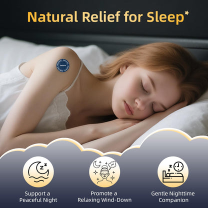Velzara Natural Sleep Patches Support A Peaceful Nights – Gentle & Convenient – 30 Patches