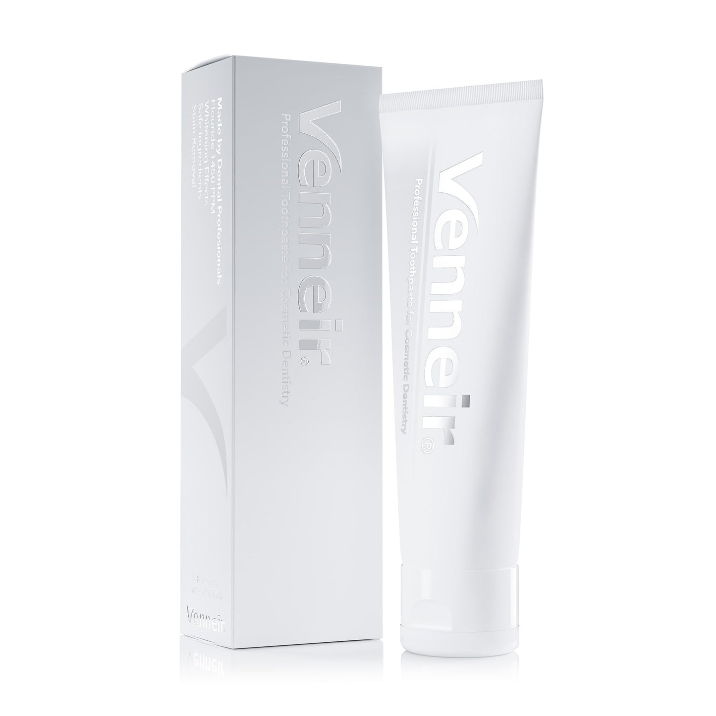 Venneir Professional Toothpaste for Veneers, Implants & Crowns – Whitening & Stain Removal | SLS Free