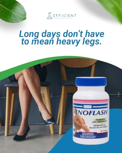 VenoFlash Regular - Leg Vein Health Supplement | Supports Circulation