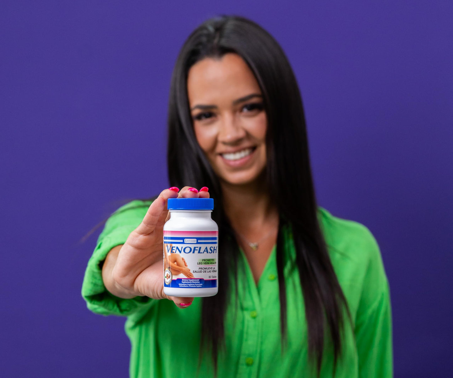 VenoFlash Regular - Leg Vein Health Supplement | Supports Circulation
