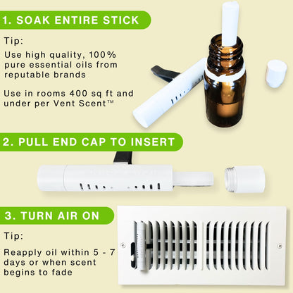 Vent Scent: Custom Scent Whole Home Air Freshener & Diffuser