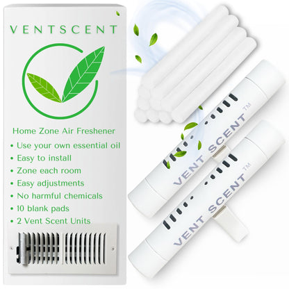 Vent Scent: Custom Scent Whole Home Air Freshener & Diffuser