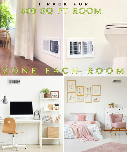 Vent Scent Whole Home Air Freshener | 10 Scented Sticks Included | Passive Diffuser
