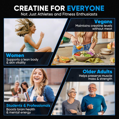 Venture Pal 100% Pure Micronized Creatine Monohydrate Powder – Unflavored, Vegan, Keto, Gluten Free | 5 g Serving