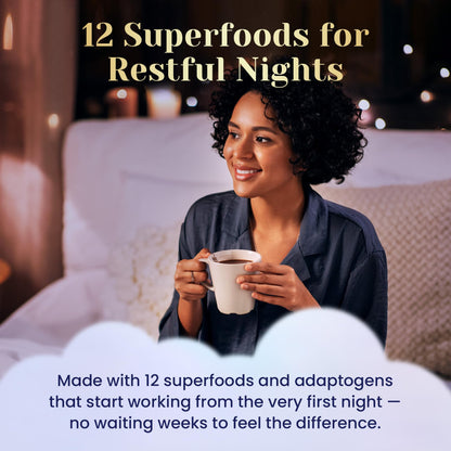 Venture Pal Mushroom Cocoa Powder with Melatonin 3mg – Sleep Support