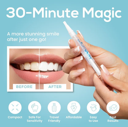 Venus Visage Award-Winning Teeth Whitening Pen – Mint, Low Sensitivity, 20+ Uses (2 Pens)