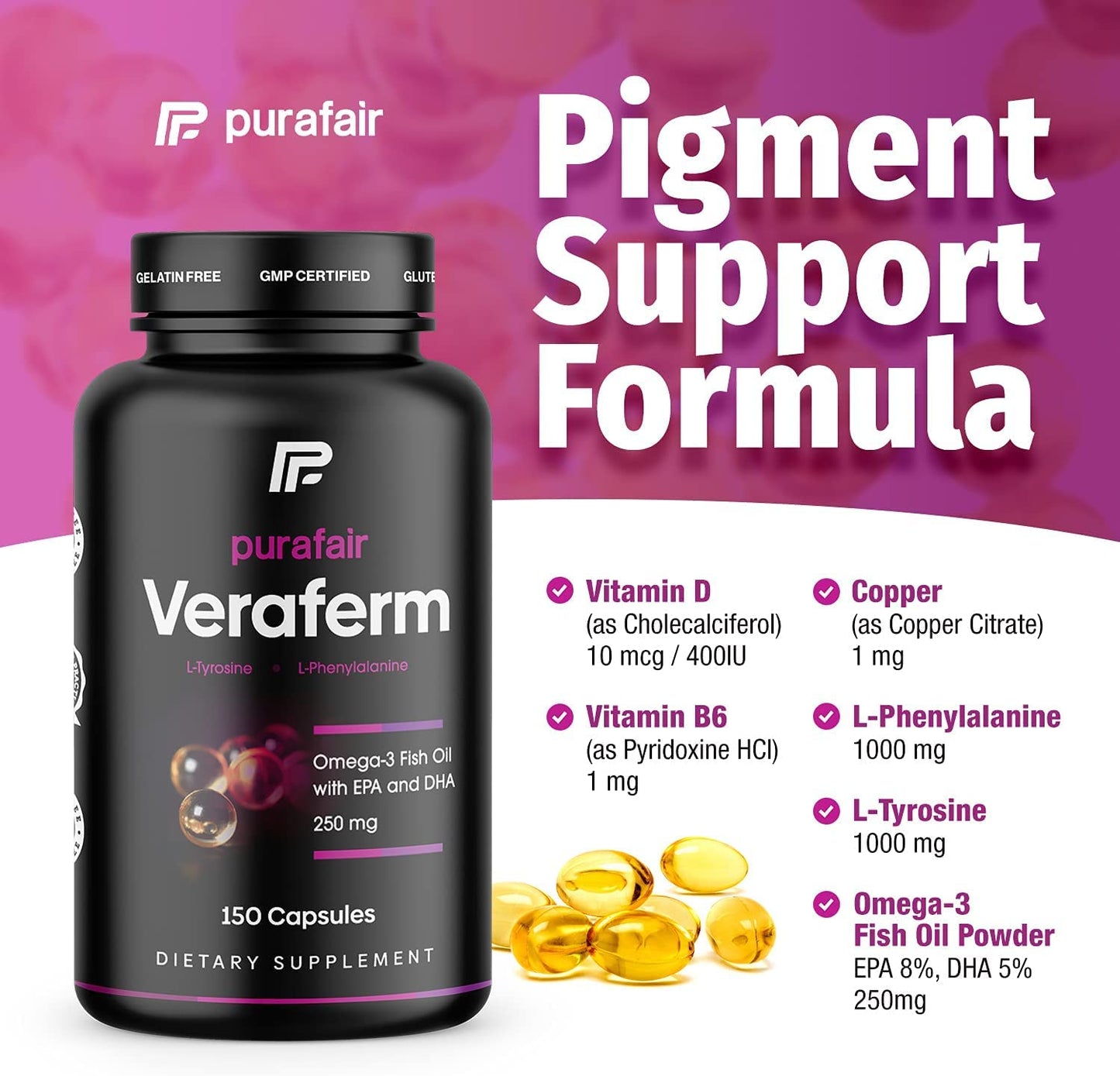 Veraferm Vitiligo Treatment – Improve Pigmentation & Reduce White Spots