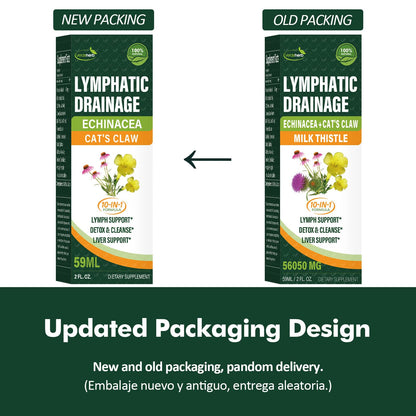 Verdeherb Cleavers Lymphatic Drainage Drops – Lymph Detox & Immune Support (2oz)