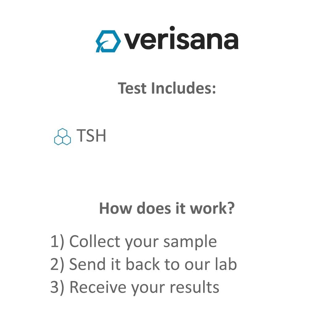 TSH Test – Check Your TSH Level at Home | Verisana CLIA-Certified Lab