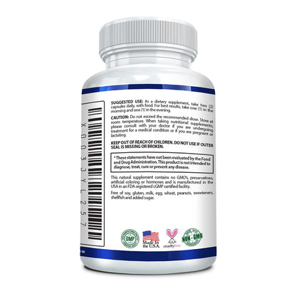 Research Verified Vertigo Defense - Vitamin D3, Ginger & Ginkgo Biloba | 60 Capsules