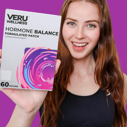 Veru Wellness Hormone Balance Patch – Myo-Inositol & D-Chiro Inositol (60 Patch)