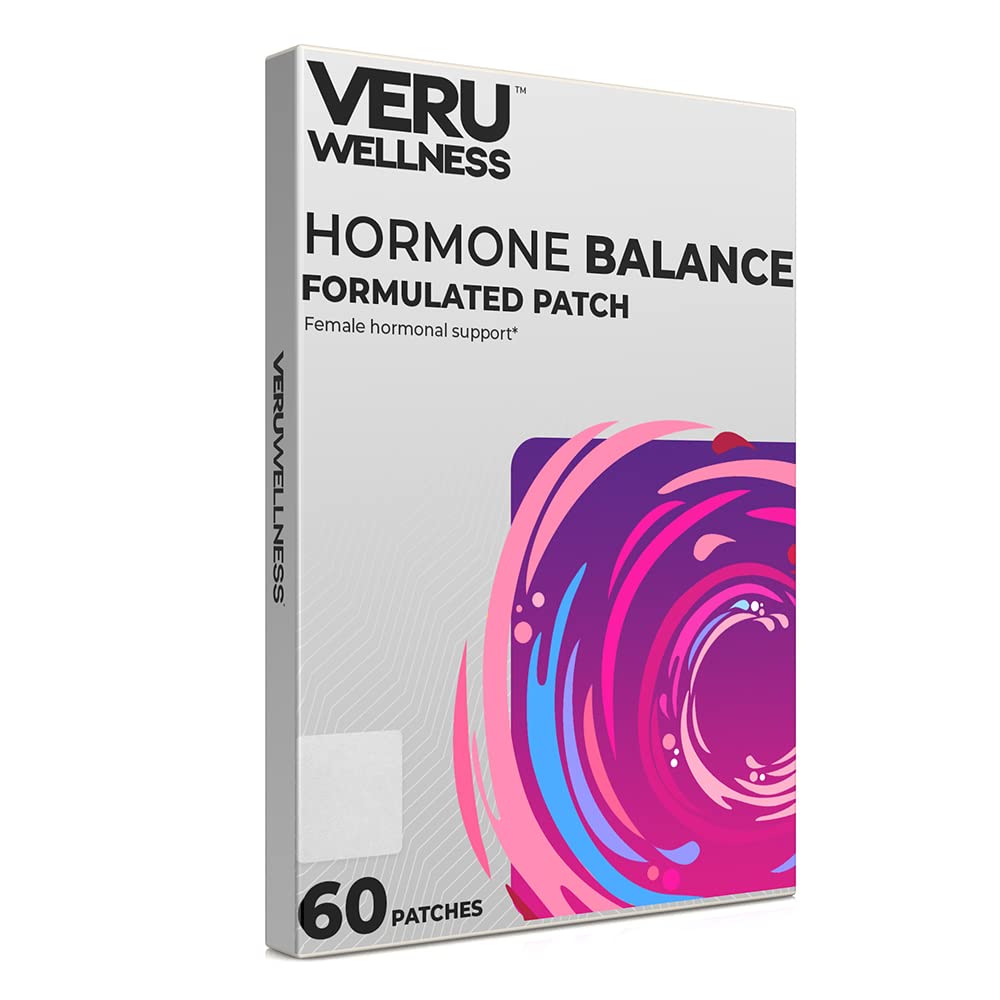 Veru Wellness Hormone Balance Patch – Myo-Inositol & D-Chiro Inositol (60 Patch)