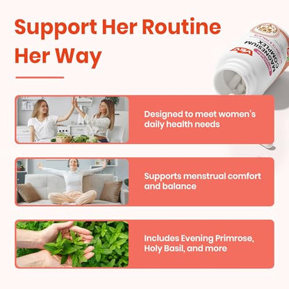 VEV DeepCalm Magnesium Complex for Women – 120 Vegan Capsules
