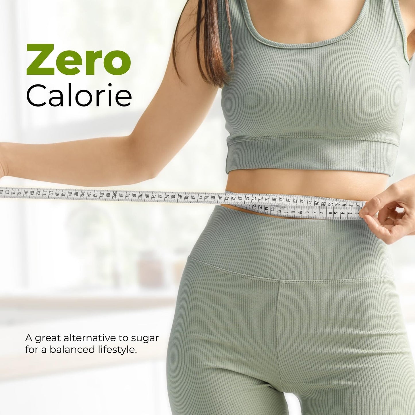 Viccoky Organic Stevia Powder 3oz (86g) – Sugar-Free, 0 Calories, No Additives