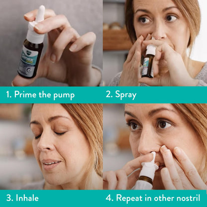 Vicks Sinex Severe Allergy & Sinus Nasal Spray – Ultra Fine Mist, 12-Hour Relief (265 Sprays x 2)