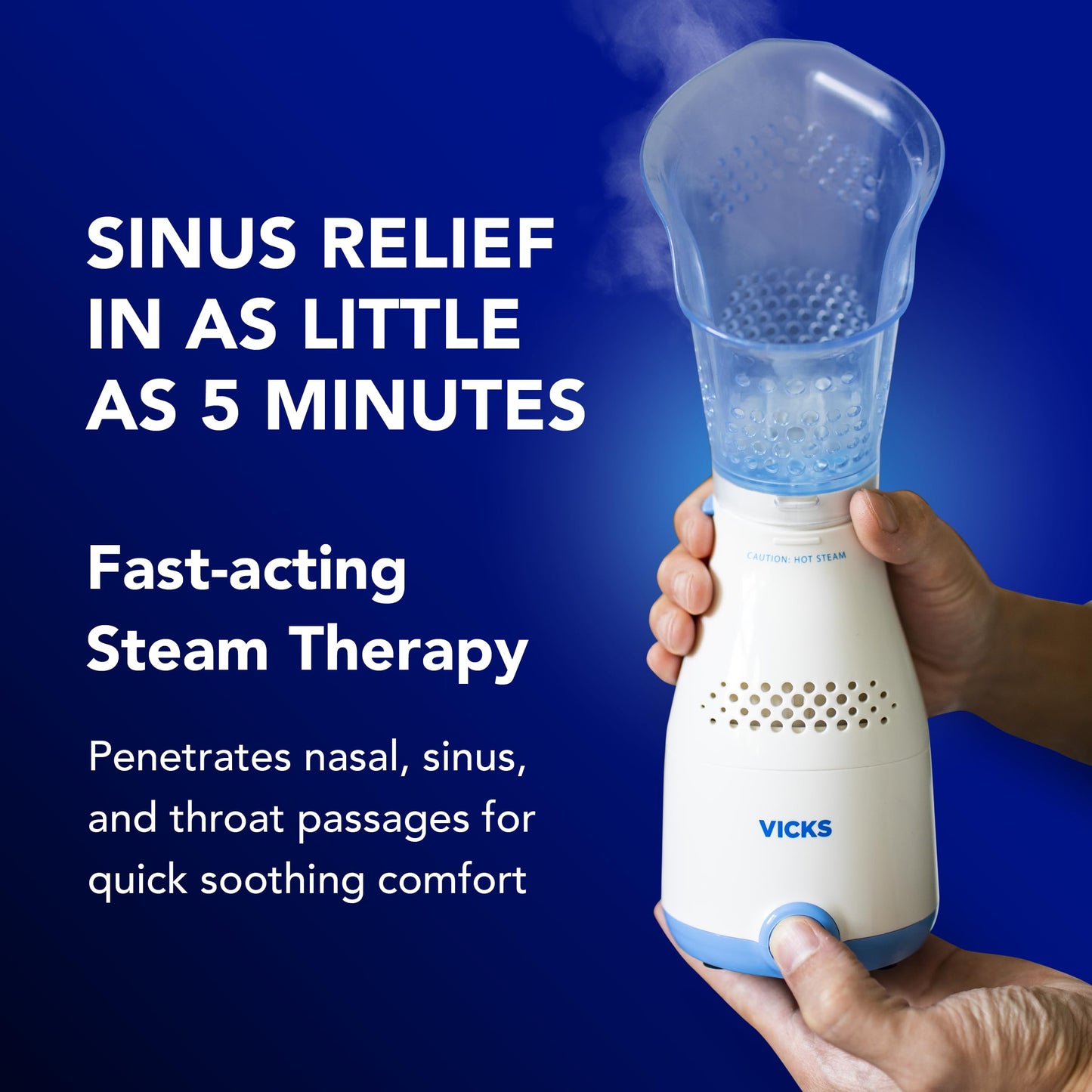 Vicks Sinus Inhaler | Non-Medicated Steam Relief for Congestion & Allergies