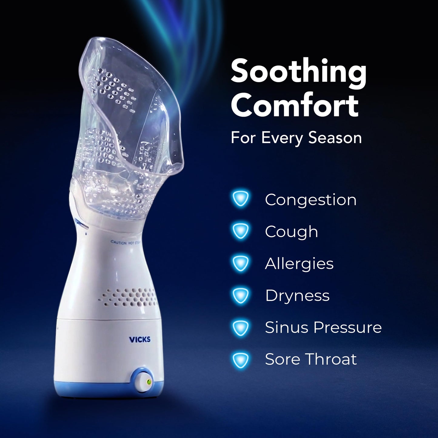 Vicks Sinus Inhaler | Non-Medicated Steam Relief for Congestion & Allergies