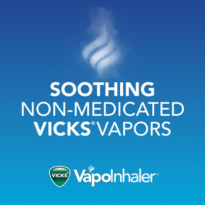 Vicks VapoInhaler – On-the-Go Non-Medicated Nasal Inhaler with Menthol Vapors