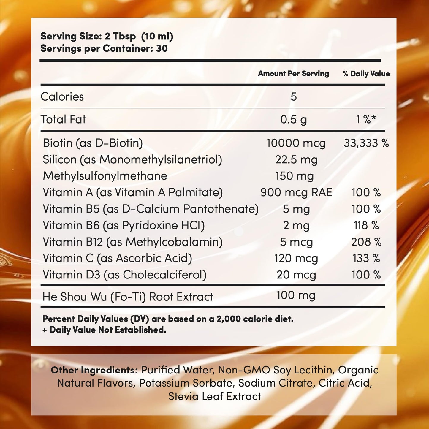 Vida Lifescience Aurora Ultra-Liposomal Biotin 10,000 mcg – Hair, Skin & Nails