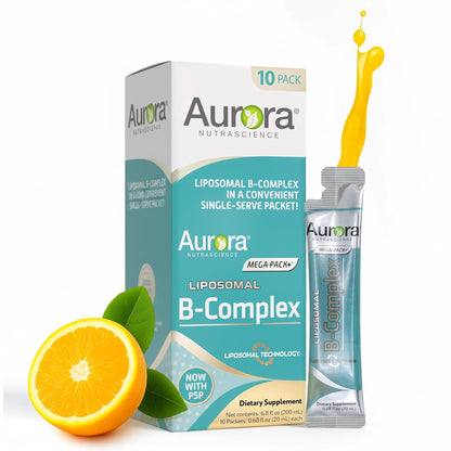 Vida Lifescience Aurora Nutrascience: Mega-Liposomal B-Complex + Vitamin C for Energy & Immunity