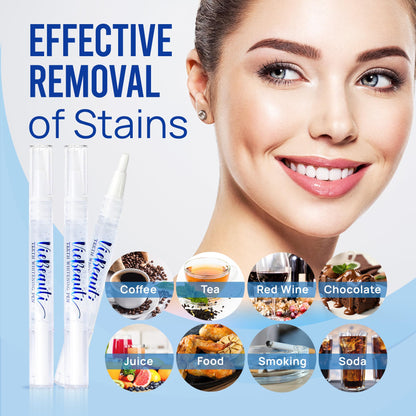 VieBeauti Teeth Whitening Pen (3 Pcs) – 30+ Uses, Safe & Painless, Travel-Friendly