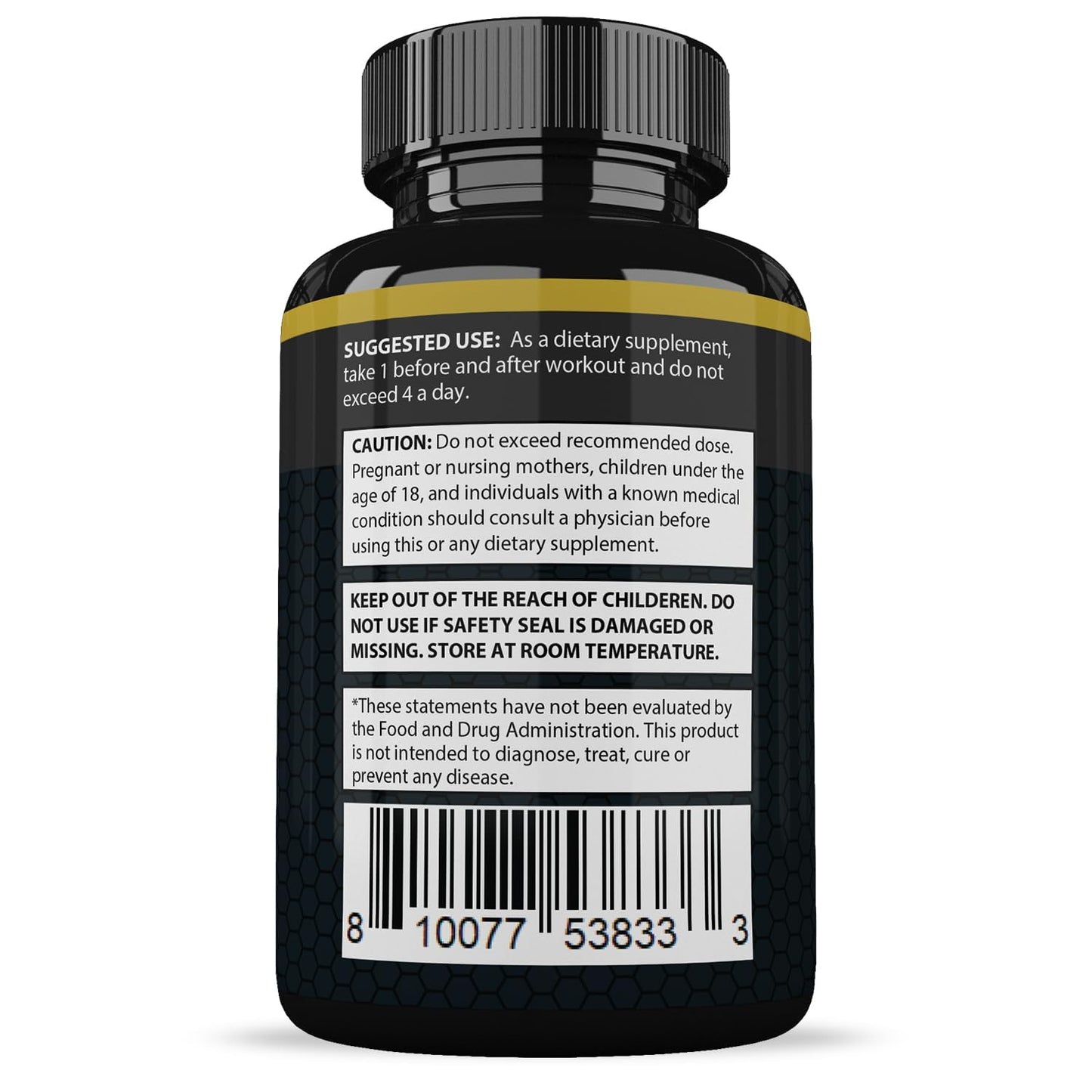 Justified Laboratories Vigor Now Max 1600MG Men's Health Formula 60 Capsules