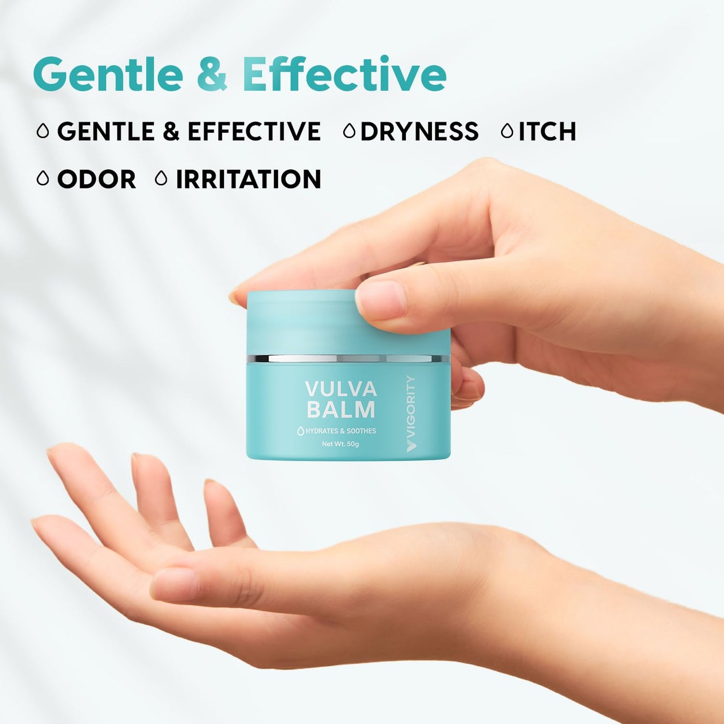 Vigority Vulva Balm – Estrogen-Free, Natural Vaginal Moisturizer for Dryness & Discomfort