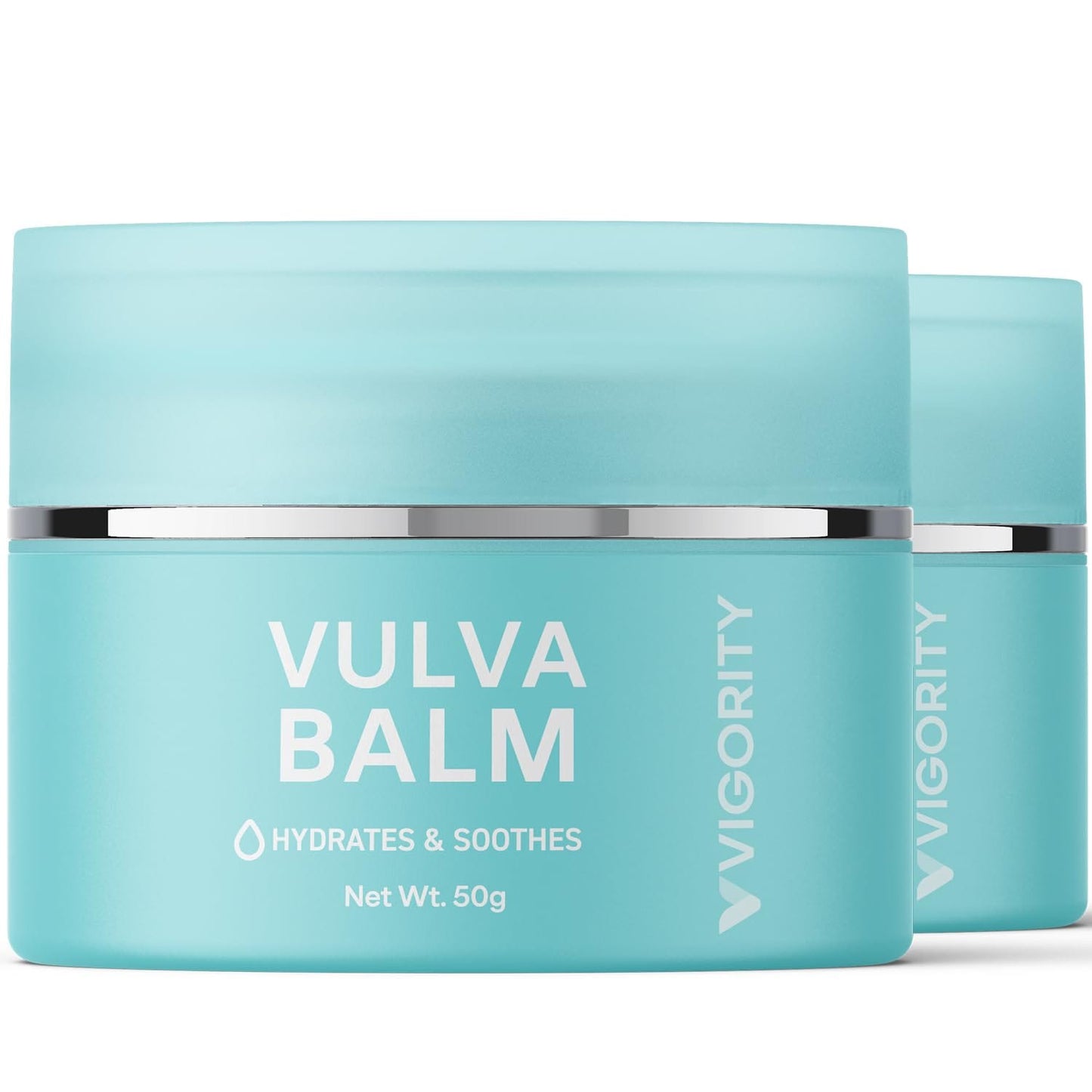 Vigority Vulva Balm Vaginal Moisturizer 2-Pack – Estrogen-Free Menopause Support