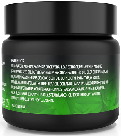 Viking Revolution Tea Tree Oil Cream – 2 oz, Pack of 1 | Eczema, Jock Itch, Ringworm, Nail Treatment