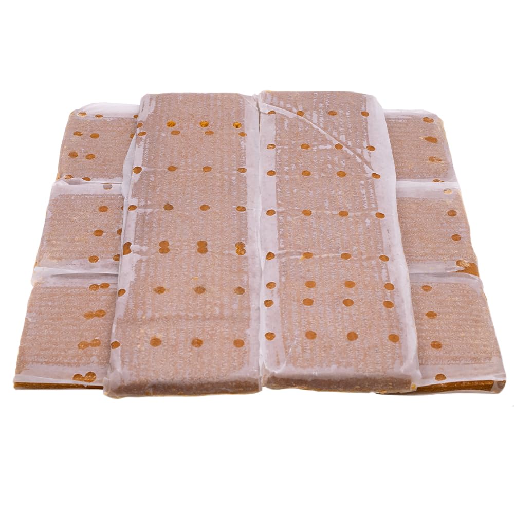 Village Gift Importers Pollen Patties for Beekeeping – 15% Pollen, 15.5% Protein (Five Pack, 5 Count)